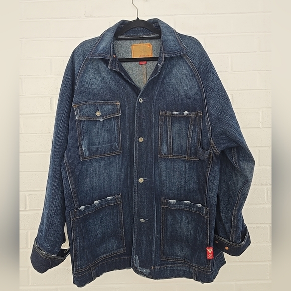 Guess Other - Guess Men's Cotton Jacket Size L Made In Mexico